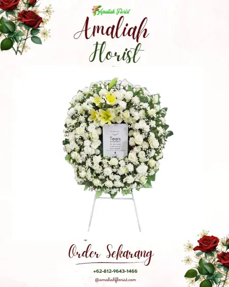 Krans Bunga Duka Tawangharjo